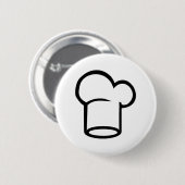 Cook - Chef Ronde Button 5,7 Cm (Voorkant /achterkant)