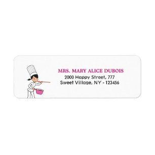 Cook Cook Culinaire Teacher Return Labels