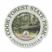 Cook Forest SP Sticker (Voorkant)