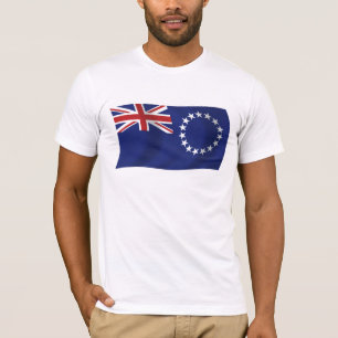 Cook Islands Vlag T-shirt