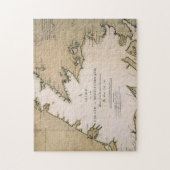 COOK: NEWFOUNDLAND, 1763 LEGPUZZEL (Verticaal)