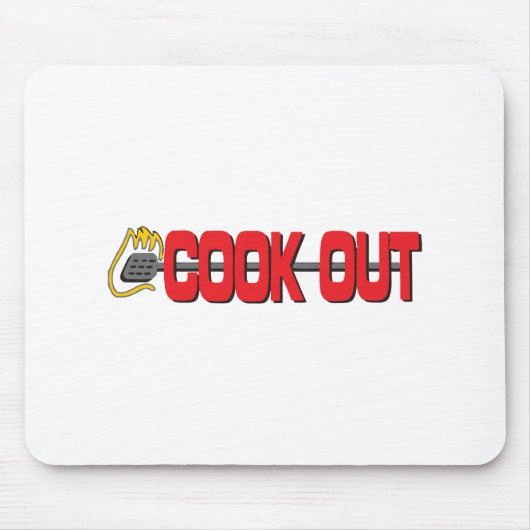 Cook Out (restaurant) Muismat (Voorkant)