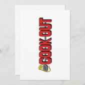 Cook Out (restaurant) Save The Date (Voorkant / Achterkant)