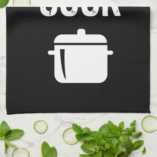 Cook pan ontwerp theedoek (Gevouwen)