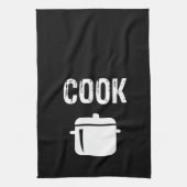 Cook pan ontwerp theedoek (Verticaal)