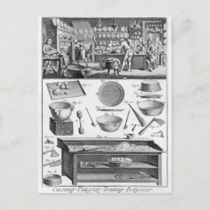 Cook, Pastrycook, Caterer Briefkaart