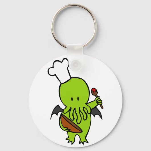 Cook samen met Cthulhu Sleutelhanger (Voorkant)