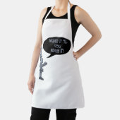 Cook saying "Make it 'til you make it"  Schort (Insitu)