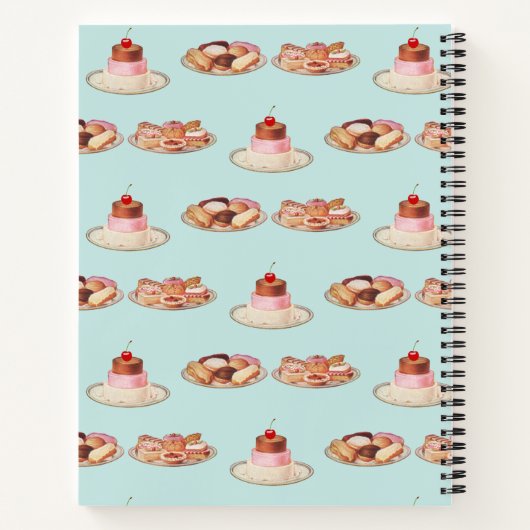 Cookbook met aangepast receptacultuur voor hergebr notitieboek (Achterkant)