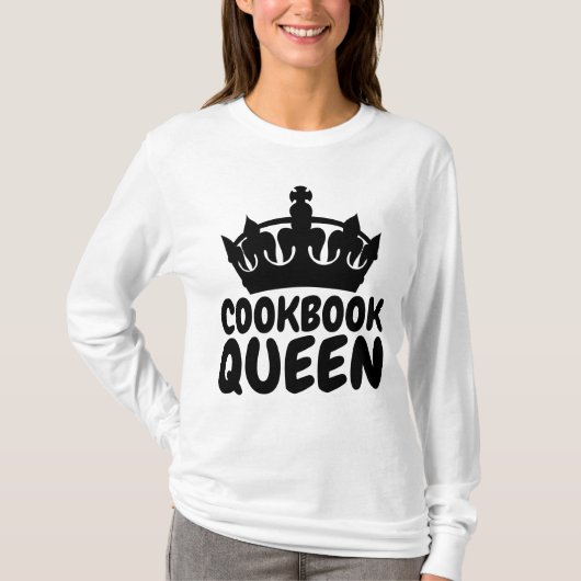 COOKBOOK QUEEN T-Shirts (Devant)
