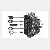 Cookbooks Bookplate Sticker (Voorkant)