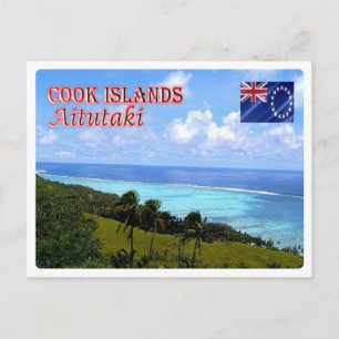 Cookeilanden - Aitutaki - Briefkaart
