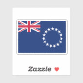 Cookeilanden Sticker (Vel)