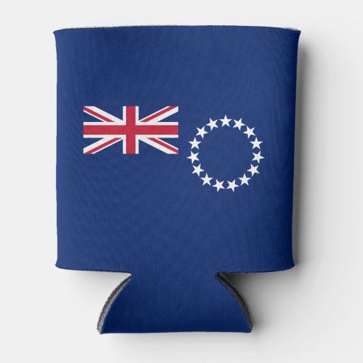 Cookeilanden vlag blikjeskoeler (Voorkant)