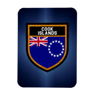 Cookeilanden vlag magneet