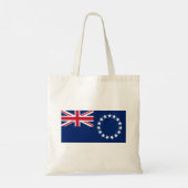 Cookeilanden vlag tote bag (Achterkant)