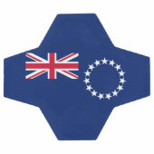 Cookeilanden vlag voetbal (Enkel)