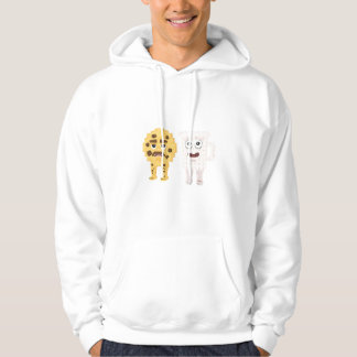 Cooki en Milki Brainrot Kerst Geheim Stelen Ra Hoodie