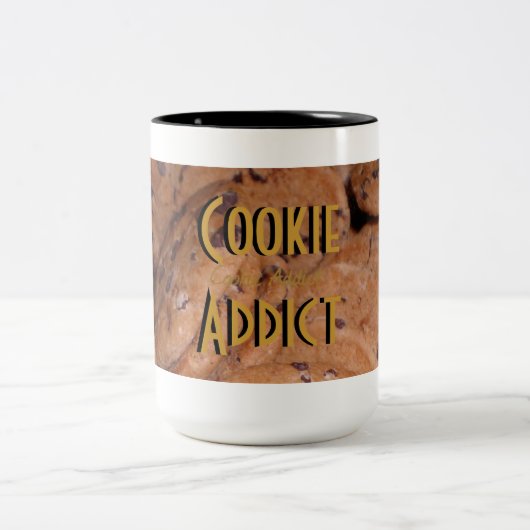 Cookie Addict Cookie Pattern Mok (Center)