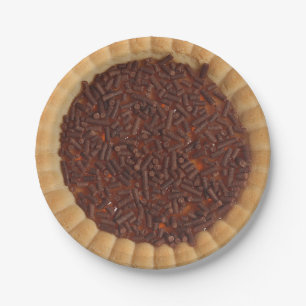 Cookie-Afbeelding voor broodjeskoekjes Papieren Bordje
