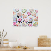 COOKIE-AHOLIC POSTER (Keuken)