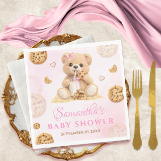 Cookie and milk Baby Shower - Cookie Baby Shower Servet