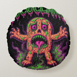 Cookie Apoolayipse Toxic Mutant Monster Retro Horr Rond Kussen