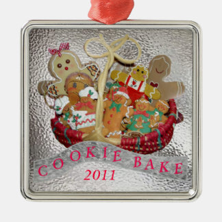 Cookie Bake Metalen Ornament