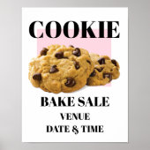 Cookie Bake Sale Sjabloon, Bake Sale Poster (Voorkant)