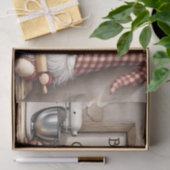 Cookie Baker Gnome Tissuepapier (Geschenk)