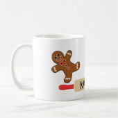 Cookie Baker Mok Gingerbrood Cutout Man Kerstmis (Links)