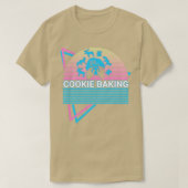 Cookie Baking Baker Retro T-shirt (Design voorkant)