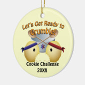 Cookie Baking Competition Keramisch Ornament (Links)