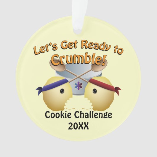 Cookie Baking Competition Ornament (voorkant)