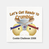 Cookie Baking Competition Servetten (Voorkant)