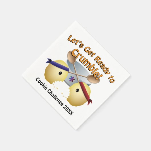 Cookie Baking Competition Servetten (Hoek)
