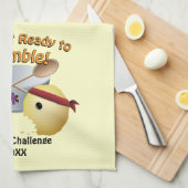 Cookie Baking Competition Theedoek (Quarter Fold)