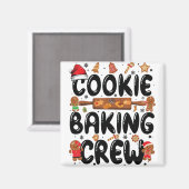 Cookie Baking Creeks kerstontbijt Te Magneet (Voorkant / Achterkant)