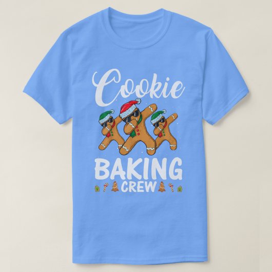 Cookie Baking Creeks kerstontbijt Te T-shirt (Design voorkant)