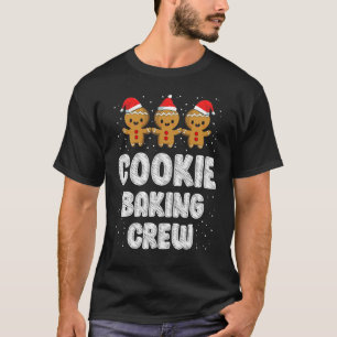 Cookie Baking Creeks kerstontbijt Te T-shirt