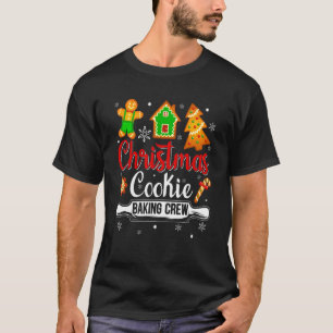 Cookie Baking Creeks-kerstteam Gingerbrood T-shirt