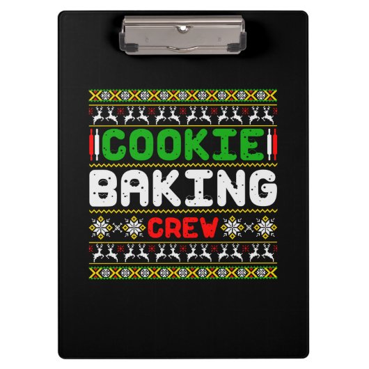 Cookie Baking Crew-50000 Klembord (Voorkant)