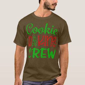 Cookie Baking Crew Baker Bake Kinder meisjes Xma T-shirt