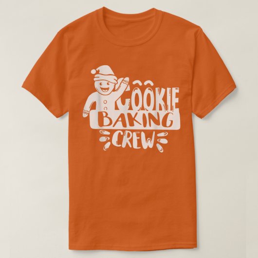 Cookie Baking Crew Family  T-shirt (Design voorkant)