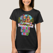 Cookie Baking Crew Gingerbread T-shirt de Noël (Devant)