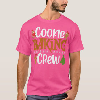 Cookie Baking Crew Pajama Funny Xmas familie Match T-shirt