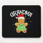 Cookie Baking Matching Family Gingerbread Grandma Muismat (Voorkant)