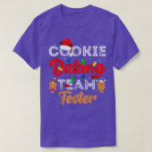 Cookie Baking Team Tester Cute Gingerbrood Merry C T-shirt (Design voorkant)