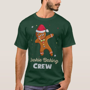 Cookie Baking Team Tester Kapitein Crew Funny Chri T-shirt