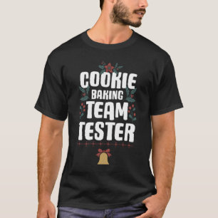 Cookie Baking Team Tester koekje T-shirt